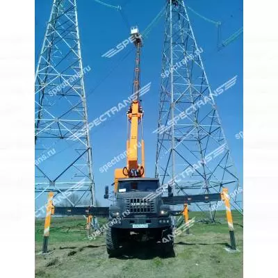 Аренда автовышки вездеход с платформой